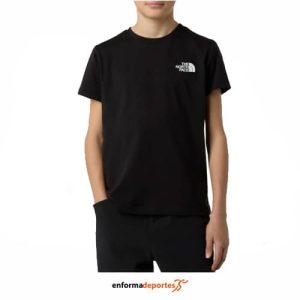 Camiseta Junior The North Face Box Nse Regular SS | TNF BLACK