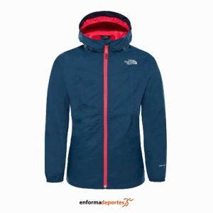 CHAQUETA NIÑA THE NORTH FACE ELIANA RAIN TRICLIMATE | BLUE WING TEAL