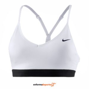 TOP MUJER NIKE INDY | WHITE/BLACK/BLACK