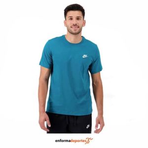 CAMISETA HOMBRE NIKE SPORTSWEAR CLUB | GEODE TEAL