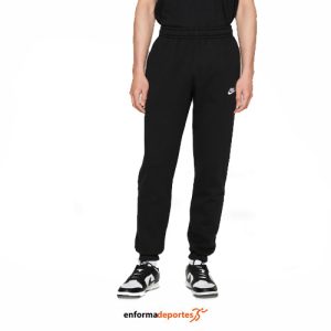 PANTALON HOMBRE NIKE NSW CLUB PANT CF BB | BLACK/BLACK/WHITE