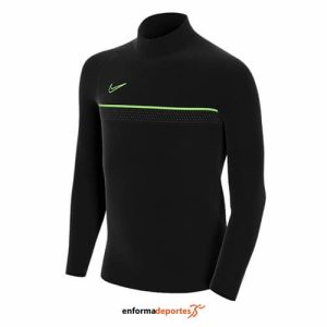 CAMISETA JUNIOR NIKE DRI-FIT ACADEMY | BLACK/GREEN STRIKE/BLACK/