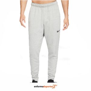 PANTALON HOMBRE NIKE DRI-FIT TAPERED | DK GREY HEATHER/BLACK