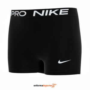 Pantalón corto Junior Nike Pro | BLACK/WHITE