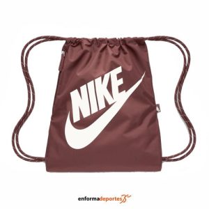 Bolsa unisex Nike Heritage Drawstring | DARK PONY/DARK PONY/SUMMI
