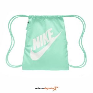 Bolsa unisex Nike Heritage Drawstring | MINT FOAM/MINT FOAM/SUMMI