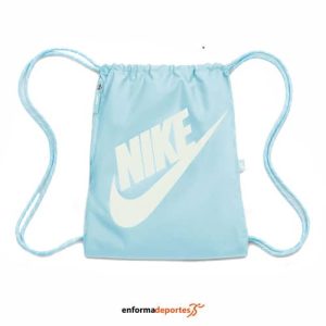 Bolsa unisex Nike Heritage Drawstring | GLACIER BLUE/GLACIER BLUE