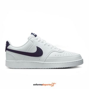 ZAPATILLA HOMBRE NIKE COURT VISION LOW NEXT NATURE | WHITE/MIDNIGHT NAVY