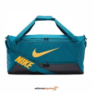 BOLSA NIKE BRASILIA 9.5 TRAINING DUFFEL B | GEODE TEAL/BLACK/SUNDIAL