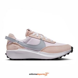 ZAPATILLA MUJER NIKE WAFFLE DEBUT | PINK OXFORD/WOLF GREY-PEA