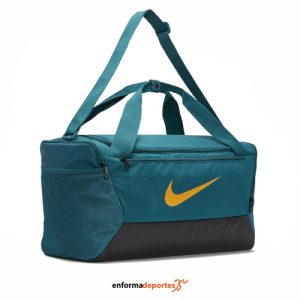 BOLSA NIKE BRASILIA 9.5 TRAINING DUFFEL B | GEODE TEAL/BLACK/SUNDIAL