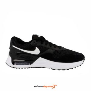 ZAPATILLAS HOMBRE NIKE AIR MAX SYSTM | BLACK/WHITE-WOLF GREY