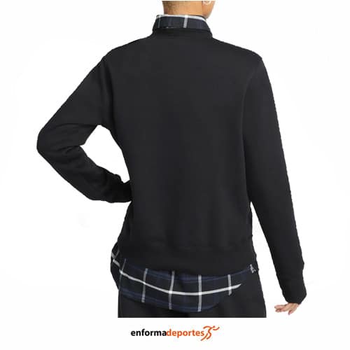 Sudadera mujer Nike Sportswear Phoenix Fleece | BLACK/SAIL - Imagen 2