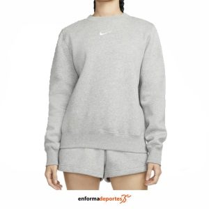 Sudadera mujer Nike Sportswear Phoenix Fleece | DK GREY HEATHER/SAIL