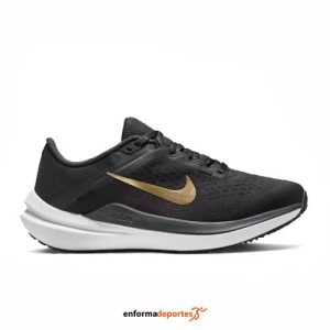 ZAPATILLA MUJER NIKE AIR WINFLO 10 | ANTHRACITE/METALLIC GOLD