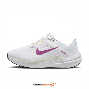 ZAPATILLA MUJER NIKE AIR WINFLO 10 | WHITE/FUCHSIA DREAM-PHOTO