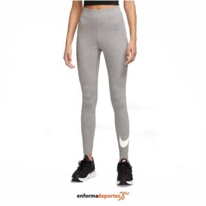 Malla Mujer Nike Sportswear Classic Hig | DK GREY HEATHER/SAIL