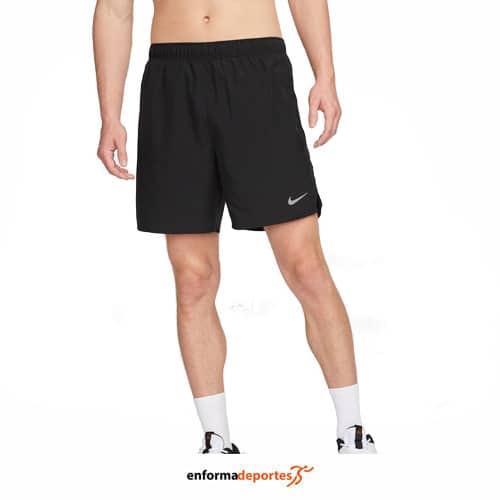 PANTALON CORTO HOMBRE NIKE DF CHALLENGER 7BF | BLACK/BLACK/BLACK/REFLECT