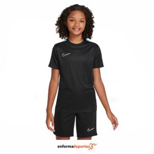 CAMISETA JUNIOR NIKE DRI-FIT ACADEMY23 | BLACK/INDIGO HAZE/BALTIC