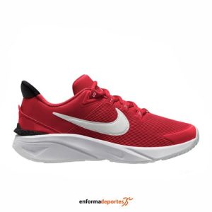 Zapatilla junior Nike Star Runner 4 NN (Gs) | UNIVERSITY RED/SUMMIT WHI