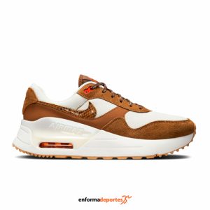 ZAPATILLAS MUJER NIKE AIR MAX SYSTM SE | PALE IVORY/PICANTE RED-SU