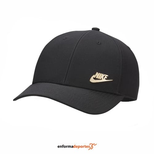 Gorra unisex Nike Dri-Fit Club | BLACK/METALLIC GOLD