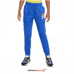 PANTALON JUNIOR NIKE NSW SI FLC CARGO PANT BB | GAME ROYAL