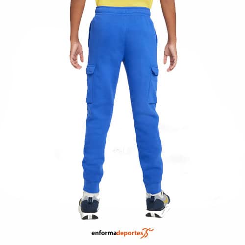 PANTALON JUNIOR NIKE NSW SI FLC CARGO PANT BB | GAME ROYAL - Imagen 2