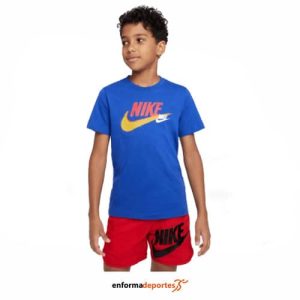 CAMISETA JUNIOR NIKE NSW SI SS TEE | GAME ROYAL