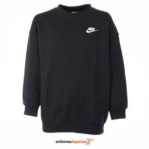 Sudadera junior Nike Sportswear Club Fleece | BLACK/WHITE