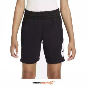 PANTALON JUNIOR NIKE SPORTSWEAR CLUB FLEECE | BLACK/WHITE