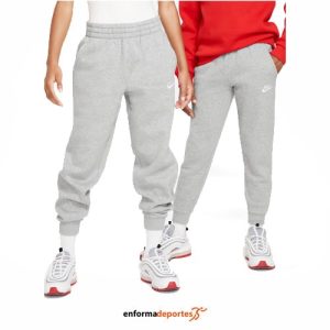 PANTALON JUNIOR NIKE NSW CLUB FLEECE JOGGER | DK GREY HEATHER/BASE GREY