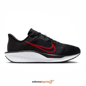 Zapatilla Hombre Nike Quest 6 | BLACK/UNIVERSITY RED-WHIT