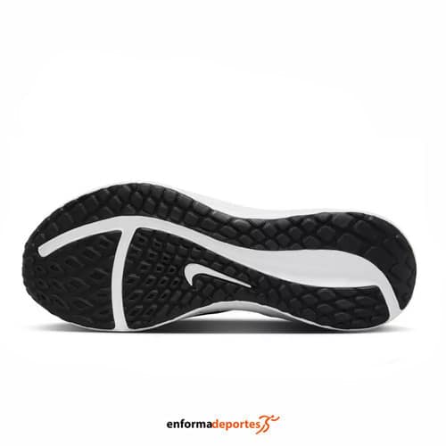 Zapatilla hombre Nike Downshifter 13 | WHITE/BLACK-GREEN SHOCK - Imagen 3