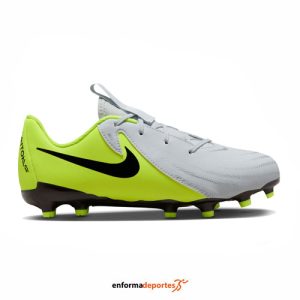 Bota Futbol Junior Nike Phantom Gx2 Academy | METALLIC SILVER/BLACK-VOL