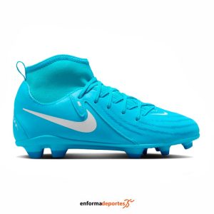 Bota Futbol Junior Nike Phantom Luna 2 Club Little | BLUE FURY/WHITE
