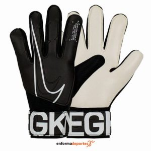 GUANTE JUNIOR NIKE GOALKEEPER MATCH SOCCER | BLACK/WHITE