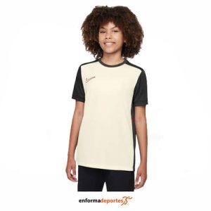 Camiseta Junior Nike Academy Dri-Fit | SAIL/BLACK/UNIVERSITY RED