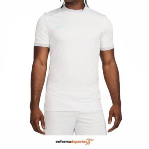 Camiseta hombre Nike Academy Dri-Fit | PHOTON DUST/LT SMOKE GREY