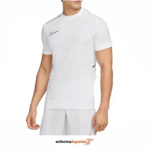 Camiseta hombre Nike Academy Dri-Fit  | WHITE/WHITE/BLACK/BLACK