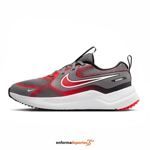 Zapatilla junior Nike Cosmic Runner | PENCIL POINT/WHITE-LT CRI - Imagen 2