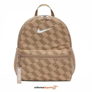 Mochila junior Nike Brasilia JDI | HEMP/BEECHTREE/WHITE