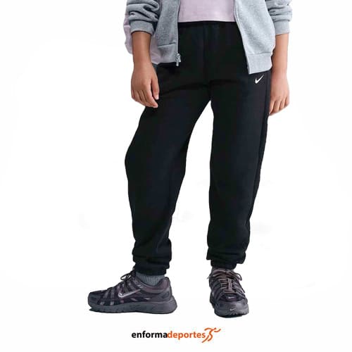 Pantalón junior Nike Sportswear Trend Fleece Cf | BLACK/WHITE