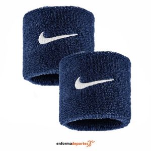 Muñequera unisex Nike Swoosh Classic Wristbands 2Pk | BLUWHI