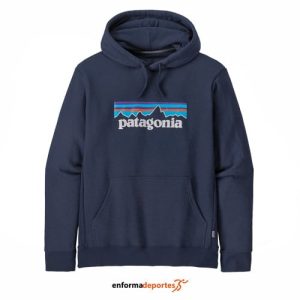 SUDADERA HOMBRE PATAGONIA P6 LOGO HOODY | NEW NAVY