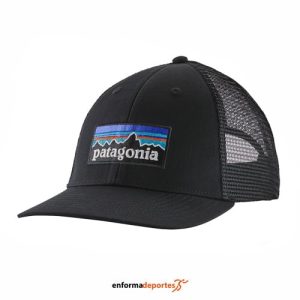 Gorra Patagonia p-6 Logo Loprp Trucker Hat | NEGRO