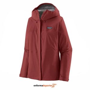CHUBASQUERO MUJER PATAGONIA TORRENTSHELL 3L | OXIDE RED