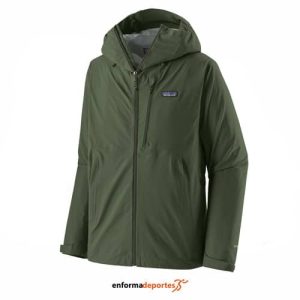 CHUBASQUERO HOMBRE PATAGONIA GRANITE CREST RAIN JACKET | TORREY PINE GREEN