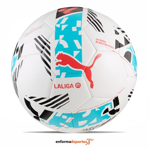 Balón Futbol Puma Orbita La Liga 1 | WHITE-MULTICO