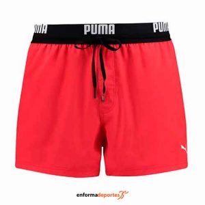 BAÑADOR HOMBRE PUMA SWIM LOGO SHORT LENGTH 1P | RED